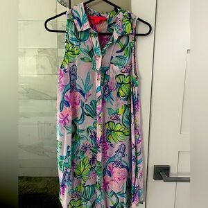 Lilly Pulitzer Sleeveless Natalie Coverup XS